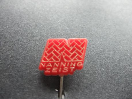 Nanning Zeist ( Zwaluwstaartstraatsteen ) rood